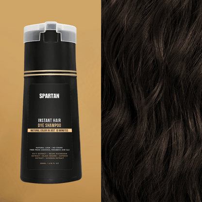 SPARTAN- Instant Hair Dye Shampoo